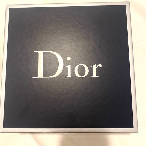 NEW DIOR CLASSIC GIFT BOX NAVY STORAGE DECOR - Picture 2 of 8
